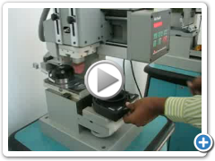 AIC 100 Auto rubber part pad printing