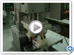 two color double piece pad printing